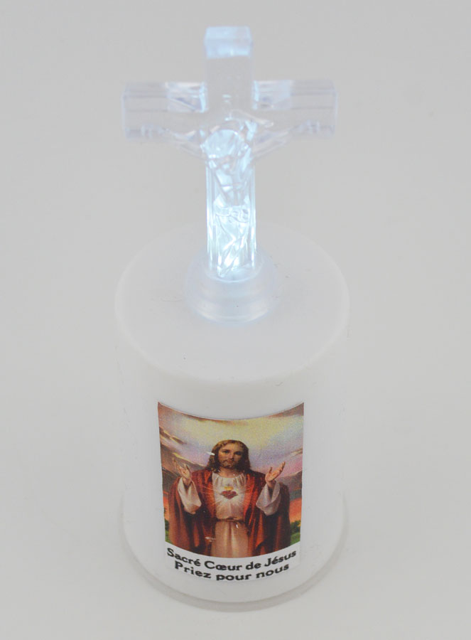 Candela da Chiesa a LED Sacro Cuore di Gesù (pic 2)