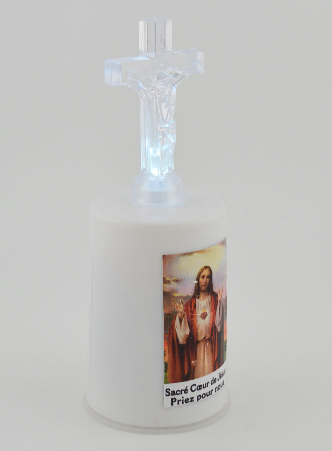 Candela da Chiesa a LED Sacro Cuore di Gesù (pic 4)
