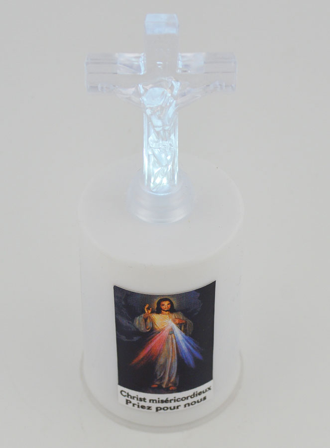 Candela da Chiesa a LED Cristo Misericordioso (pic 2)