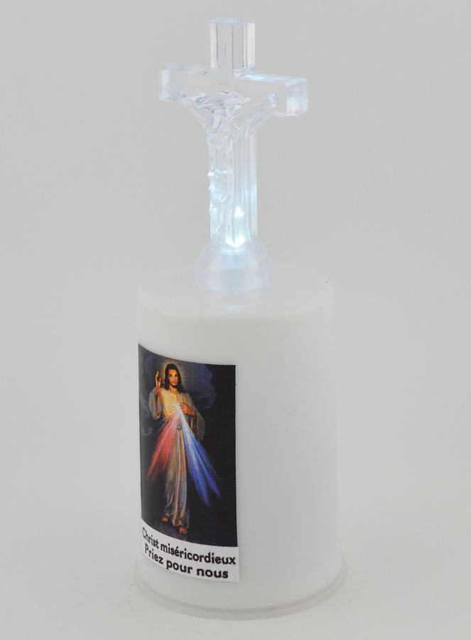 Candela da Chiesa a LED Cristo Misericordioso (pic 3)