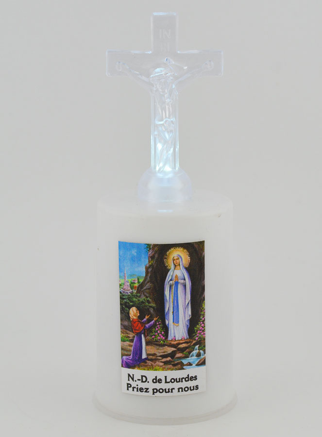 Candela da Chiesa a LED Nostra Signora di Lourdes (pic 1)
