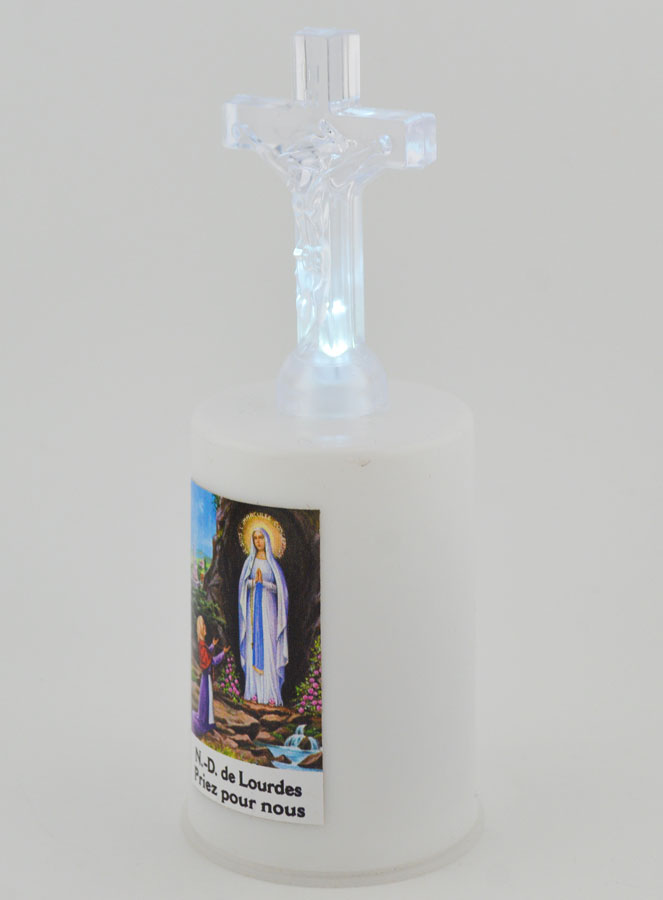 Candela da Chiesa a LED Nostra Signora di Lourdes (pic 3)