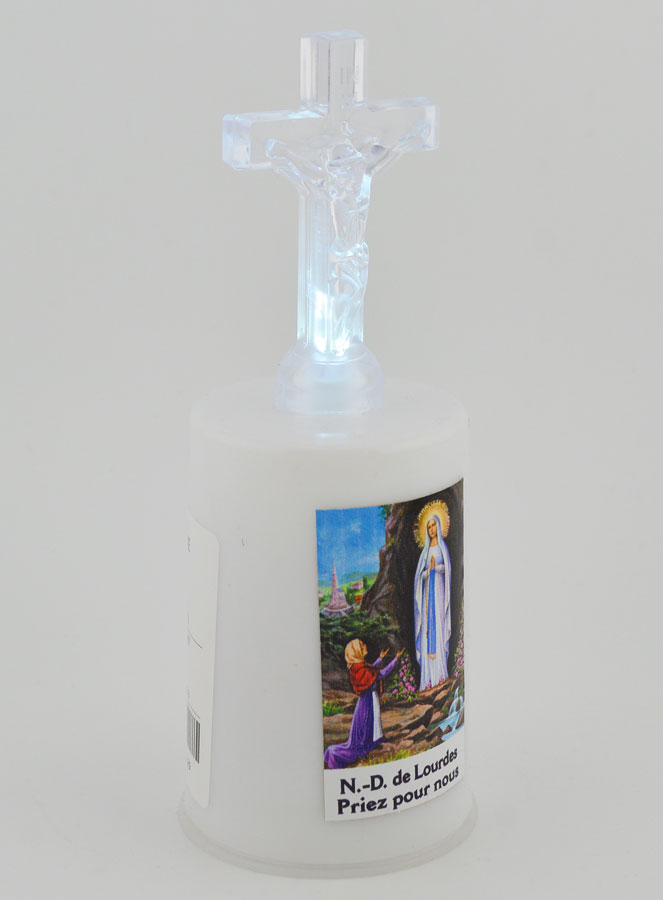 Candela da Chiesa a LED Nostra Signora di Lourdes (pic 4)