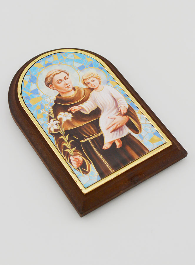 Icona da Appoggio Sant'Antonio - 10 cm (pic 3)