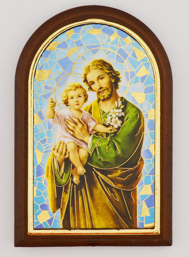 Icona da Appoggio San Giuseppe - 10 cm (pic 1)
