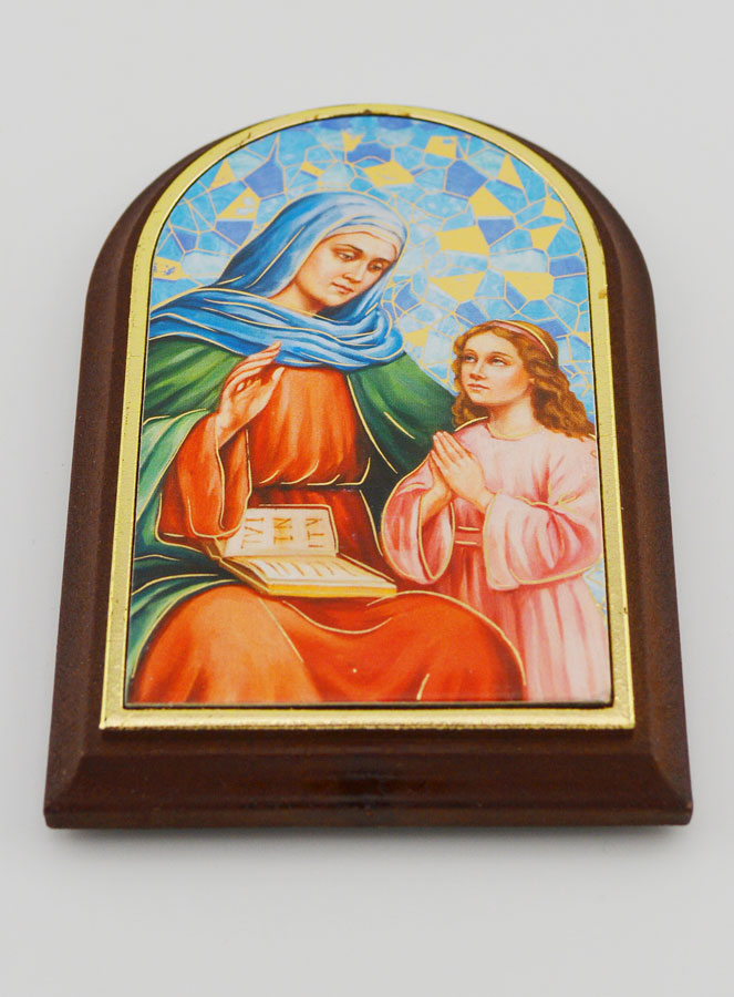 Icona da Appoggio Sant'Anna - 10 cm (pic 2)
