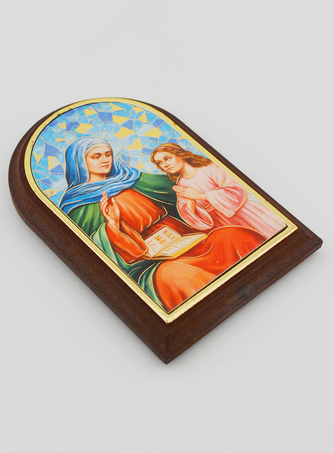 Icona da Appoggio Sant'Anna - 10 cm (pic 3)