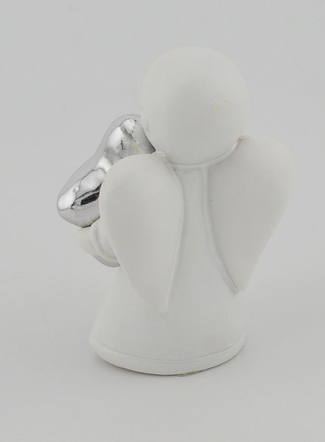 Angelo con Stella Argentata - 6 cm (pic 4)