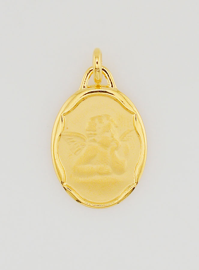 Medaglia di Battesimo Angelo Custode - 20 mm (pic 1)