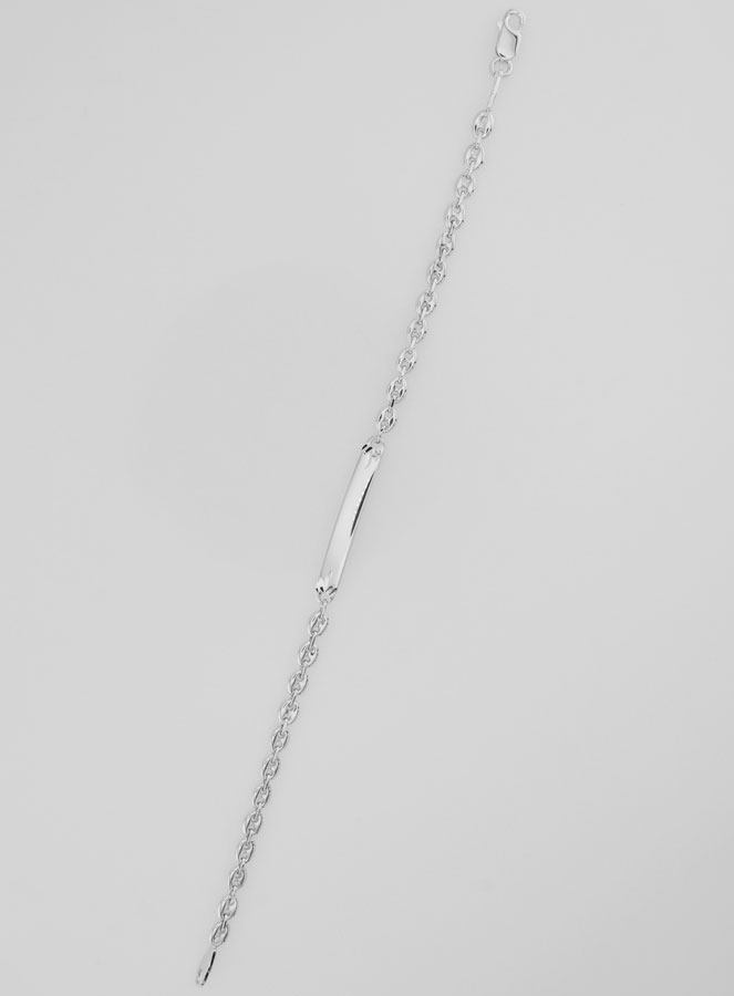 Gourmetta di Battesimo in Argento Rodiato - 18 cm (pic 2)