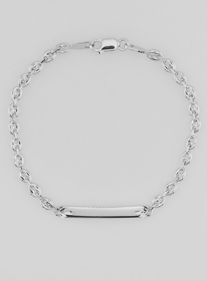 Gourmetta di Battesimo in Argento Rodiato - 18 cm (pic 3)