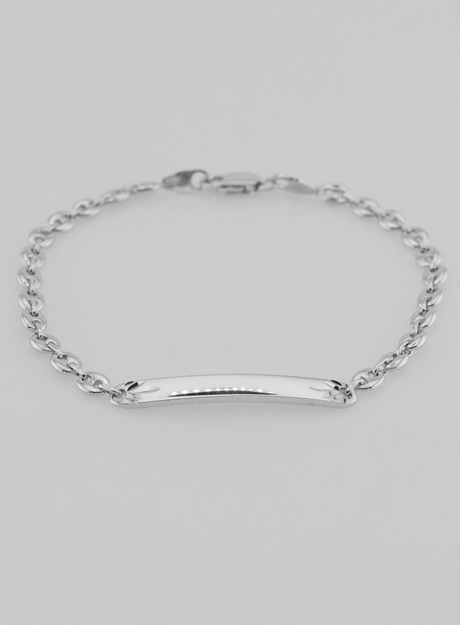 Gourmetta di Battesimo in Argento Rodiato - 18 cm (pic 4)