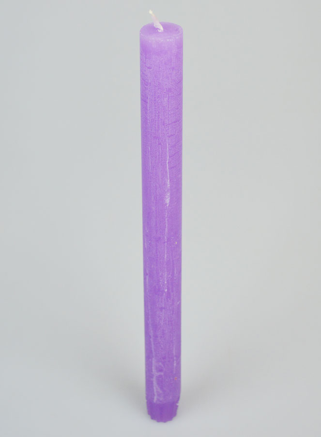 Candela di Preghiera Tinta in Massa - Viola (pic 2)