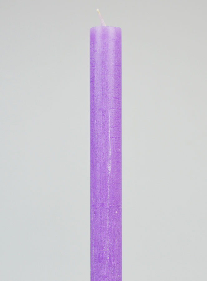 Candela di Preghiera Tinta in Massa - Viola (pic 3)