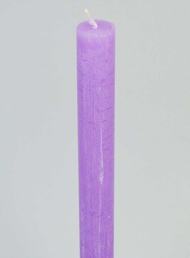 Candela di Preghiera Tinta in Massa - Viola (pic 4)
