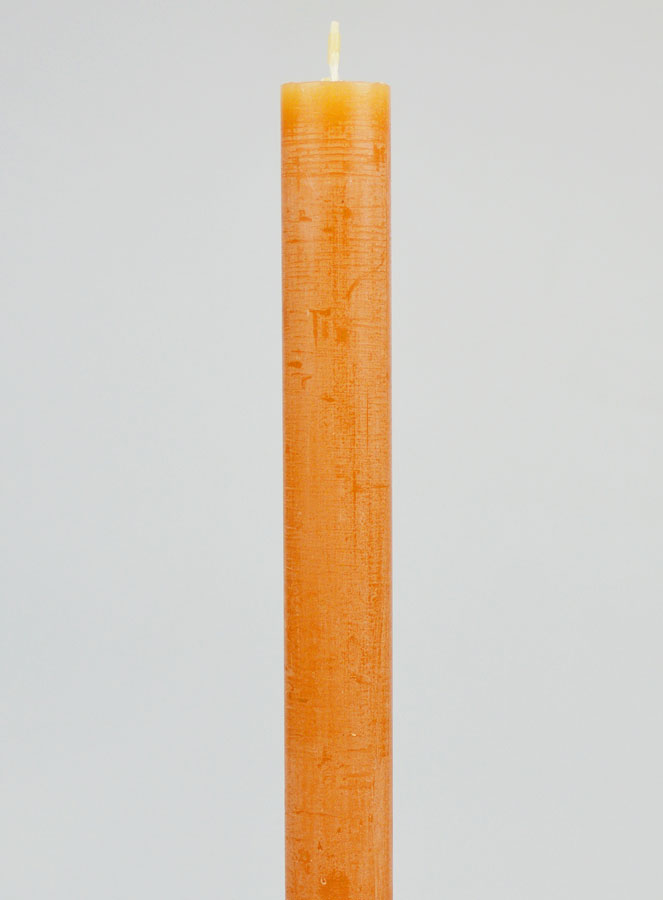 Candela Colorata in Massa 27cm - Marrone (pic 3)