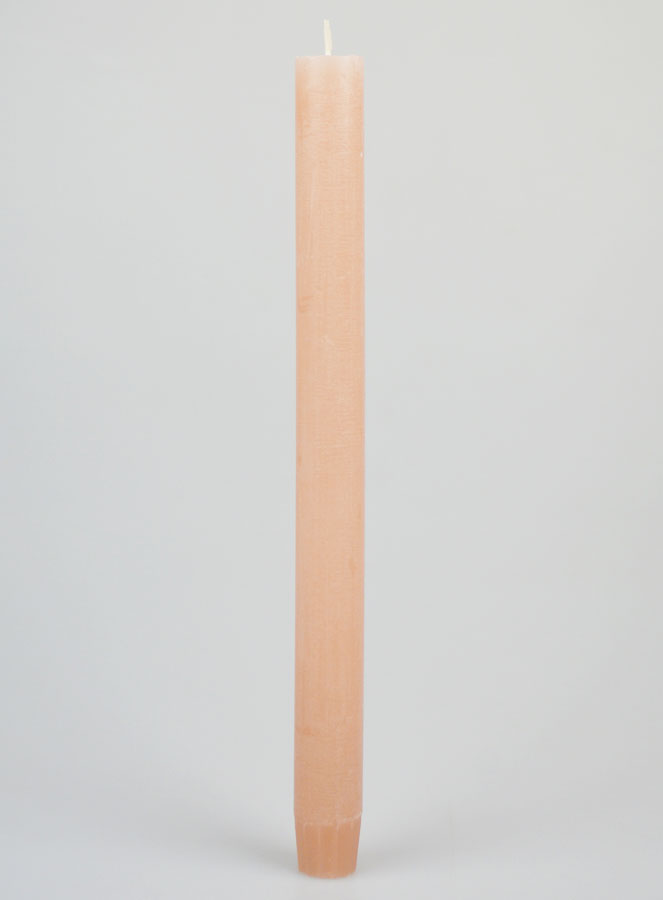 Candela Colorata in Massa 27cm - Rosa Balletto (pic 1)