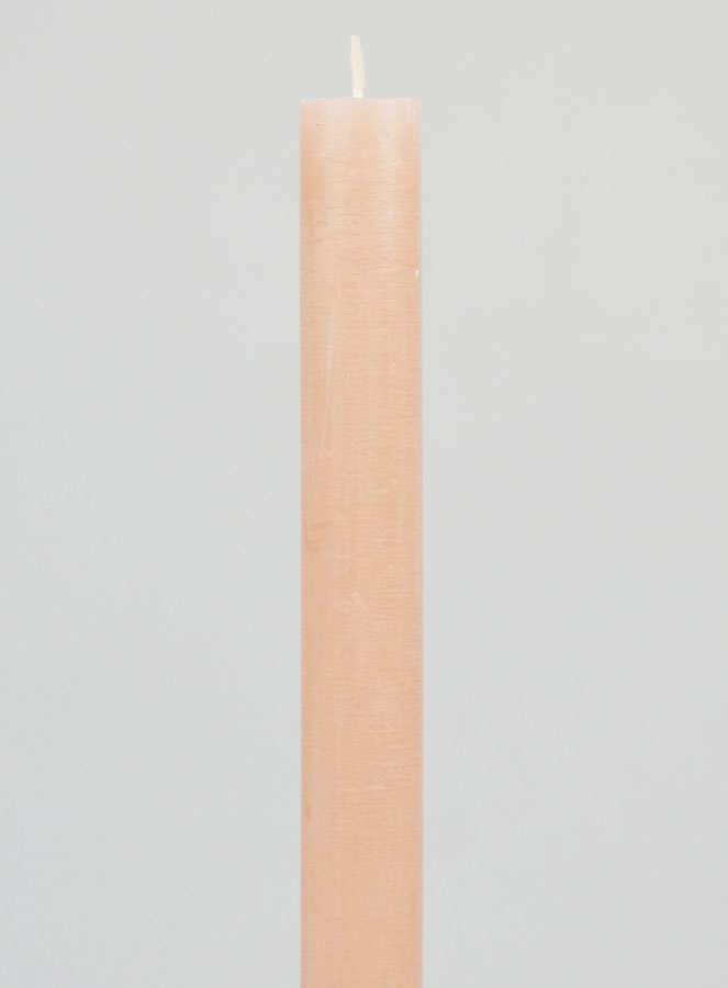 Candela Colorata in Massa 27cm - Rosa Balletto (pic 3)