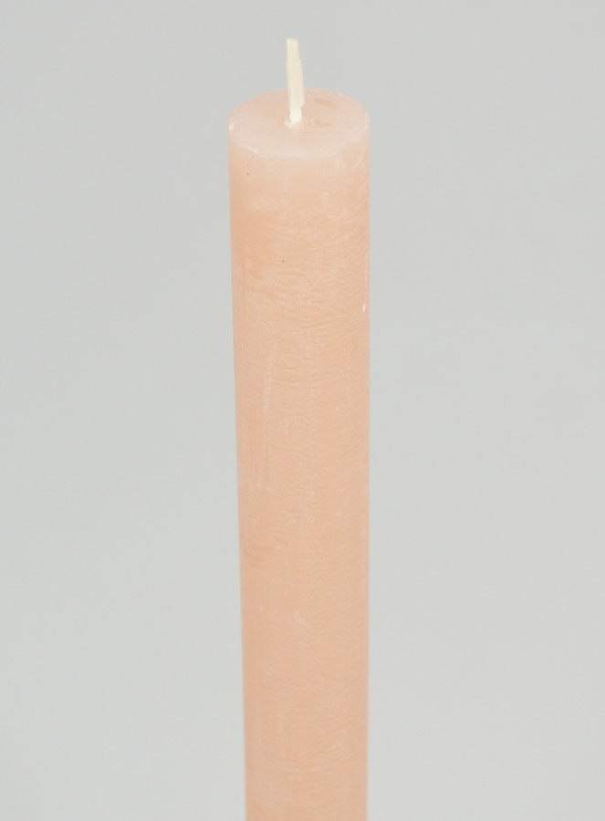 Candela Colorata in Massa 27cm - Rosa Balletto (pic 4)