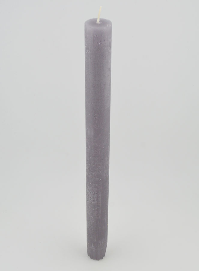 Candela di Preghiera Tinta in Massa - Malva (pic 4)