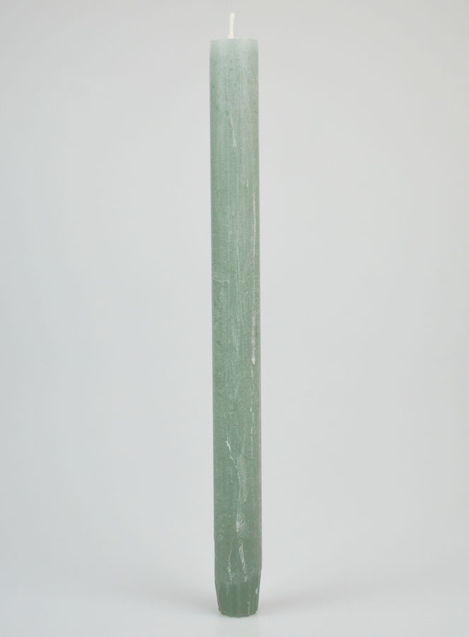 Candela di Preghiera Tinta in Massa - Verde Giada (pic 1)
