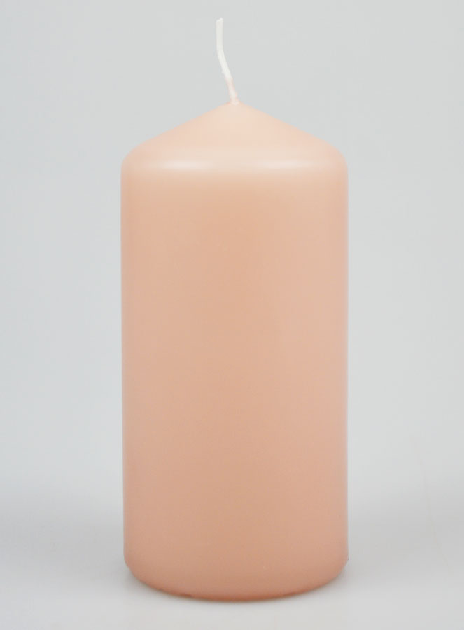 Candela Decorazione 12cm - Rosa Antico (pic 1)