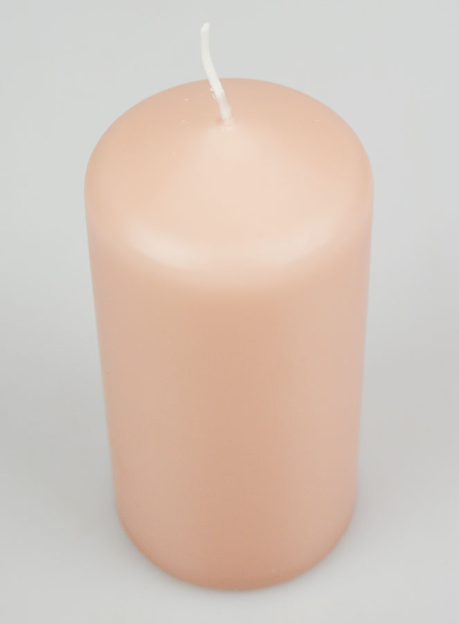 Candela Decorazione 12cm - Rosa Antico (pic 2)