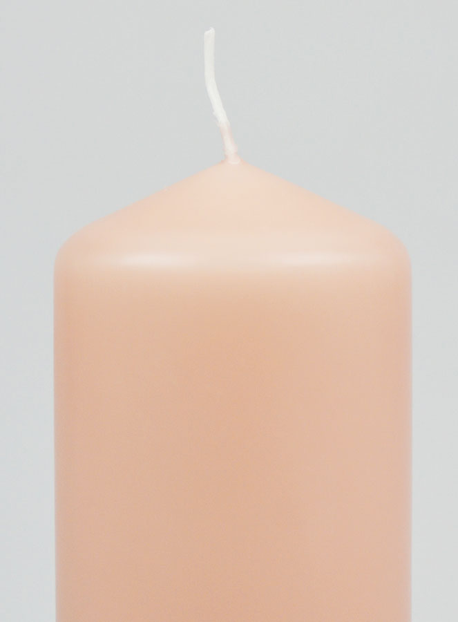 Candela Decorazione 12cm - Rosa Antico (pic 3)