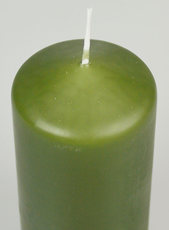 Candela Decorazione 12cm - Oliva (pic 4)