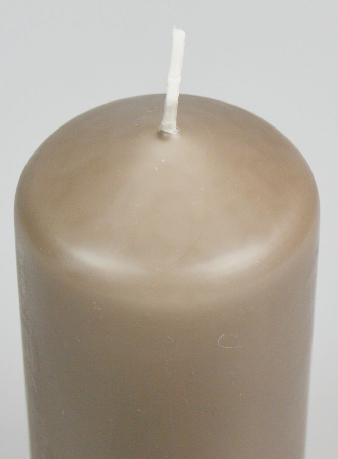 Candela Decorazione 12cm - Tortora (pic 4)