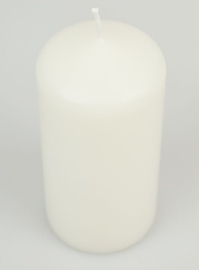 Candela Decorazione 12cm - Bianco Latte (pic 2)
