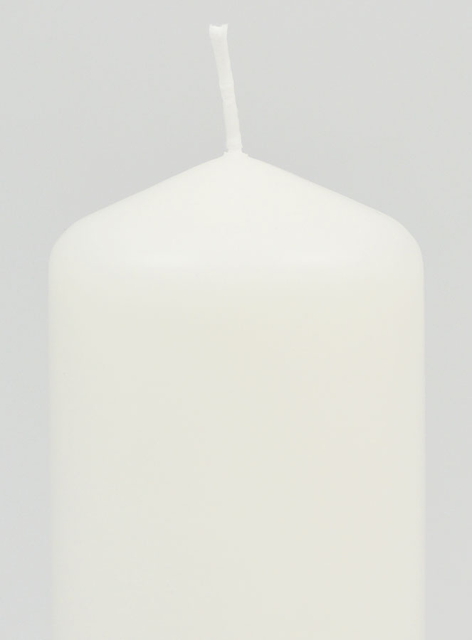 Candela Decorazione 12cm - Bianco Latte (pic 3)