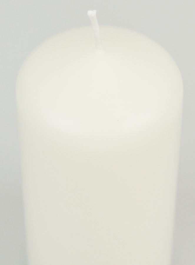 Candela Decorazione 12cm - Bianco Latte (pic 4)