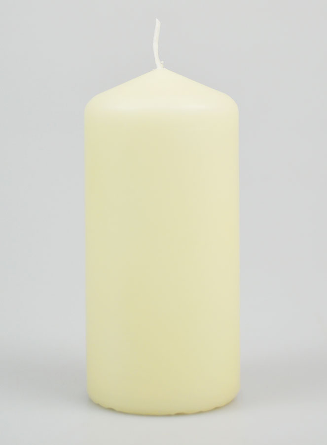 Candela Decorazione 12cm - Avorio (pic 1)