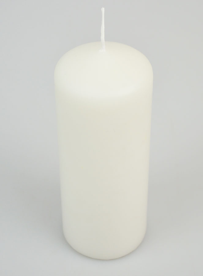 Candela Decorazion 15 cm - Bianco Latte (pic 2)