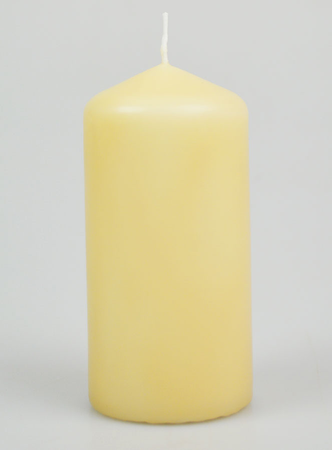 Candela Decorazione 12cm - Beige (pic 1)