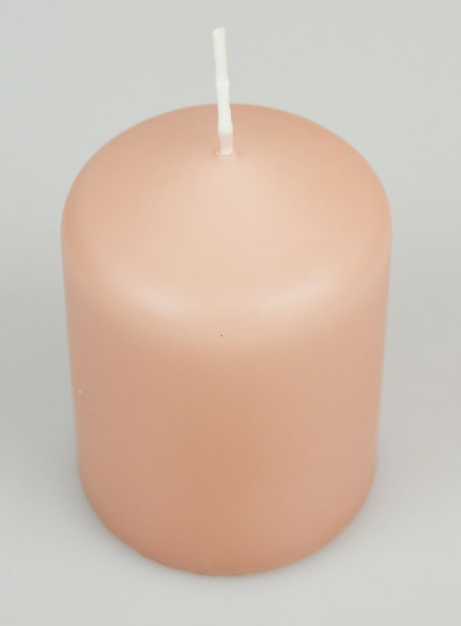 Candela Decorazione 8cm - Rosa Antico (pic 2)