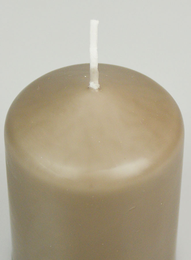 Candela Decorazione 8cm - Tortora (pic 4)