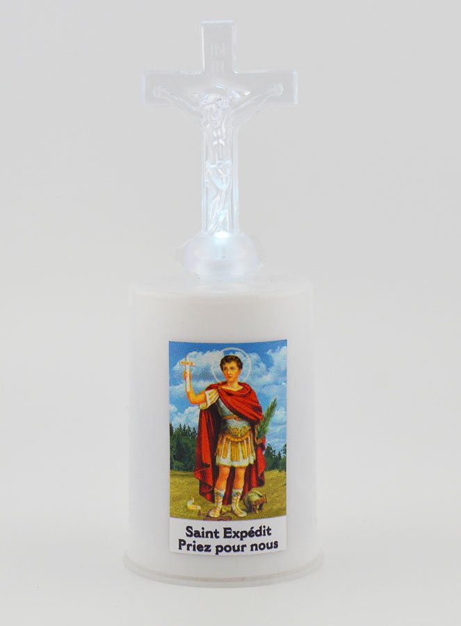Candela da Chiesa a LED Santo Spedito (pic 1)