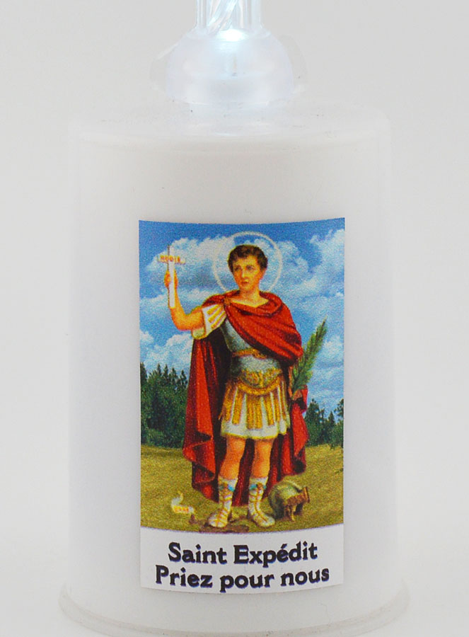 Candela da Chiesa a LED Santo Spedito (pic 3)