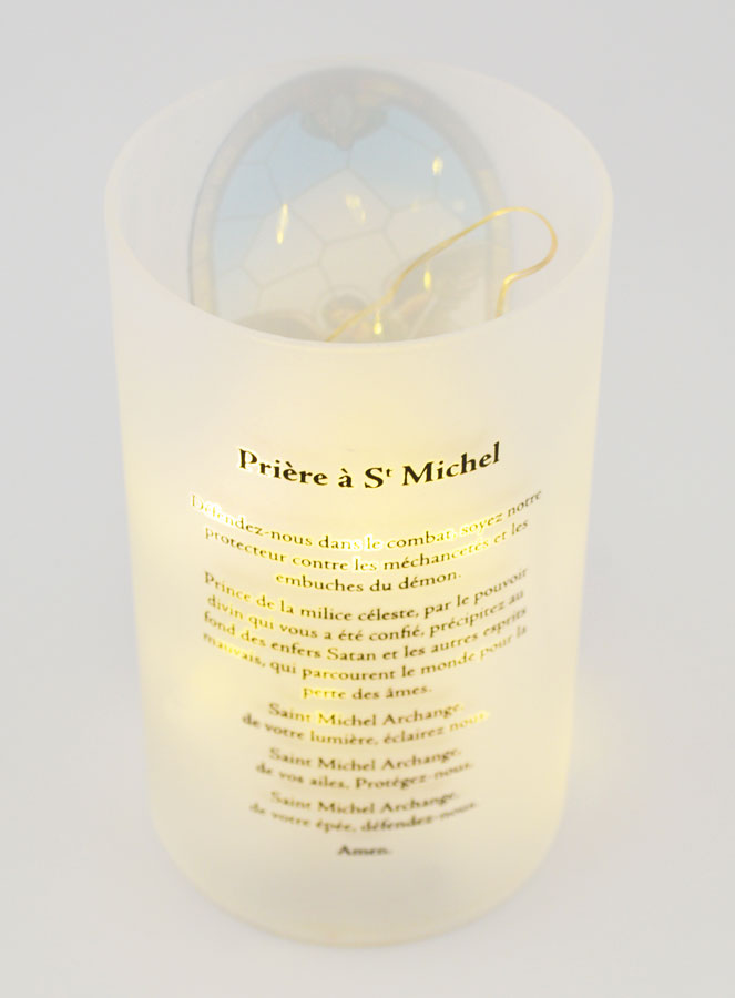 Portacandela LED - San Michele & Preghiera (pic 3)
