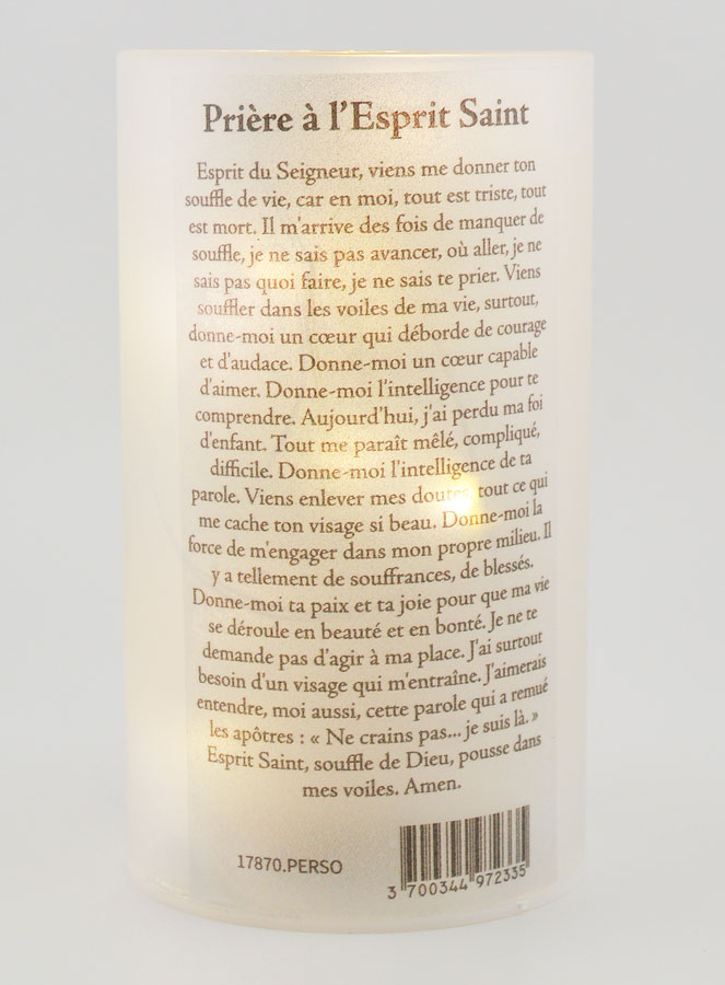 Portacandela LED - Santo Spirito & Preghiera (pic 2)