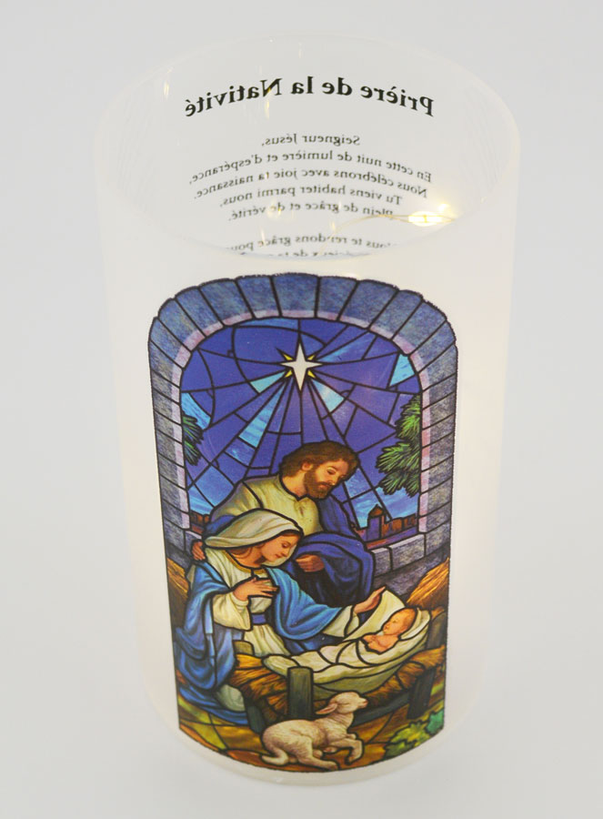REgalo di Natale - Portacandela LED & Preghiera Natvità (pic 4)