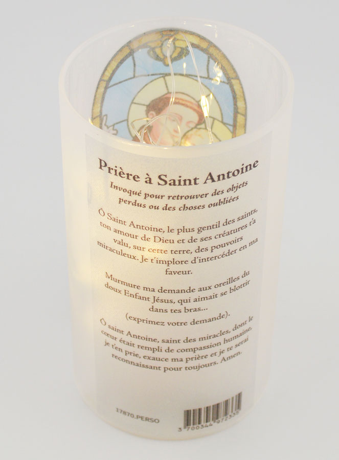 Portacandela LED - Sant'Antonio & Preghiera (pic 3)