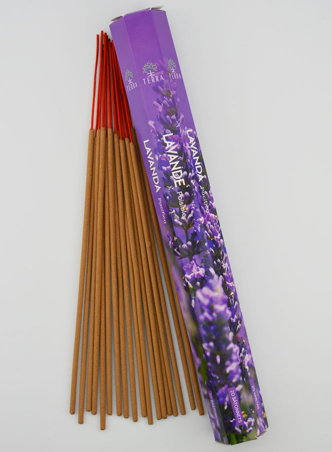 Incenso in Bastoncini Lavanda 30g - Senza Carbone (pic 1)