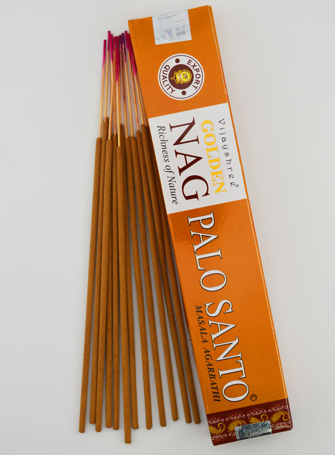 Incenso Masala Golden Nag - Palo Santo (pic 1)