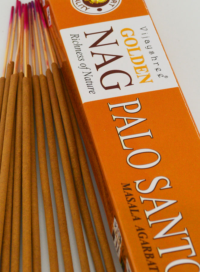 Incenso Masala Golden Nag - Palo Santo (pic 4)