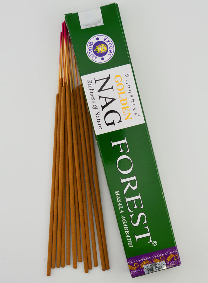 Incenso Masala Golden Nag - Forêt (pic 1)