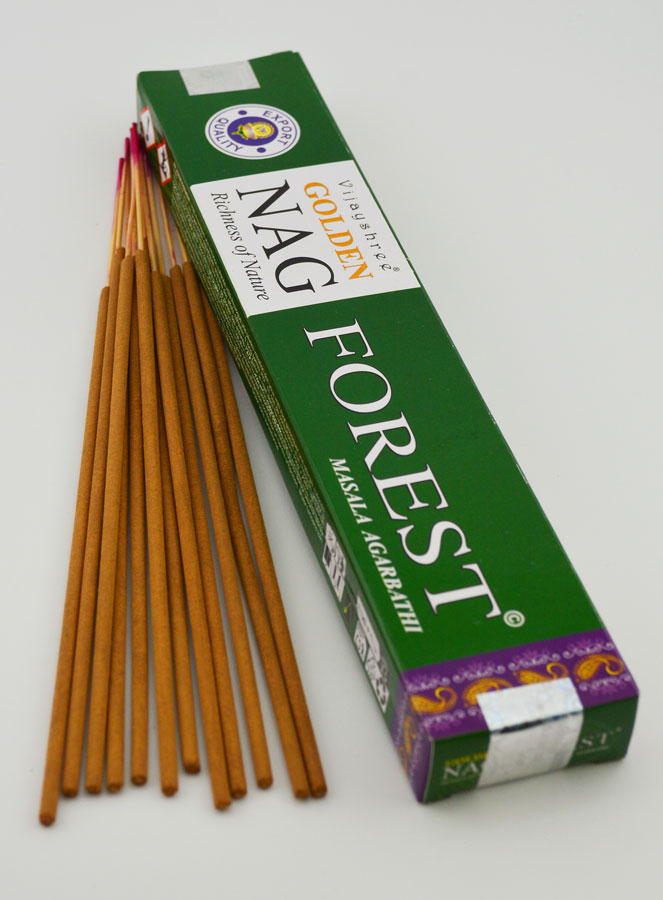 Incenso Masala Golden Nag - Forêt (pic 2)