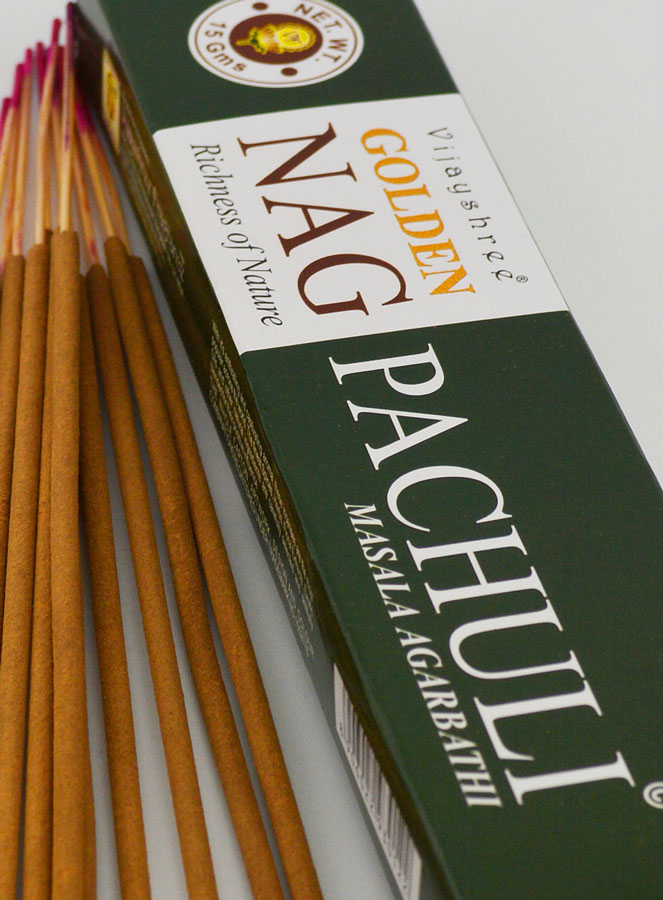 Incenso Masala Golden Nag - Patchouli (pic 4)